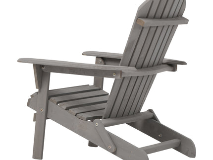 Oversize Outdoor Folding Adirondack Chair, Patio Chair For Garden