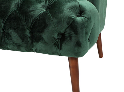 Comfy 3 Seat Sofa With Wooden Legs, For Living Room And Study