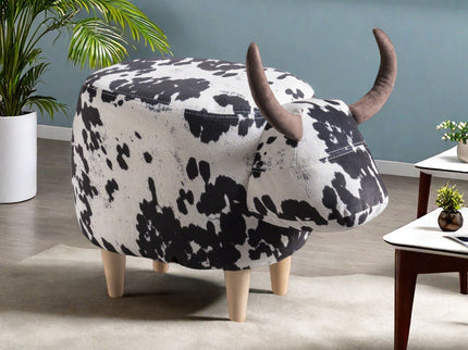 Cow Shaped Ottoman Footstool