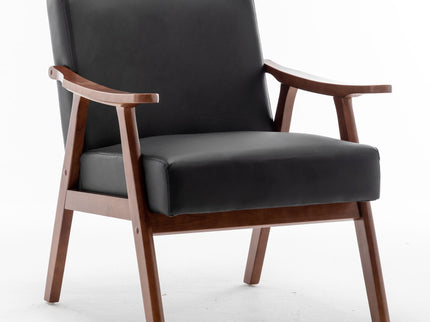 Accent Chair, Classic Mid Century Modern For Extra Seating