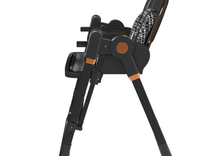 Convertible Baby High Chair To Rocker With 5 Point Harness