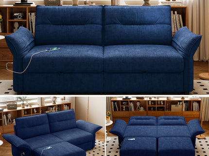 Sofa Bed With Convertible Design, Living Room Furniture