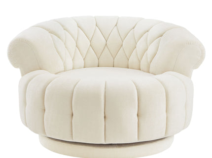Round Swivel Accent Chair With Rotation
