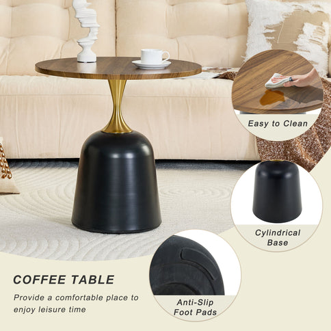 Nordic Circular Coffee Table For Living Room