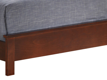 Bed With Transitional Design Stylish