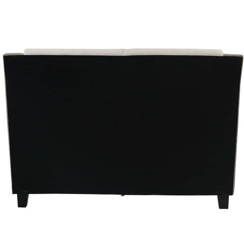 Bed Set With 2 Tone Upholstered Headboard