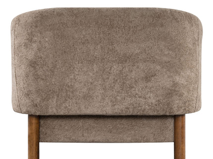 Modern Accent Chair With Recessed Arms And Tight Back