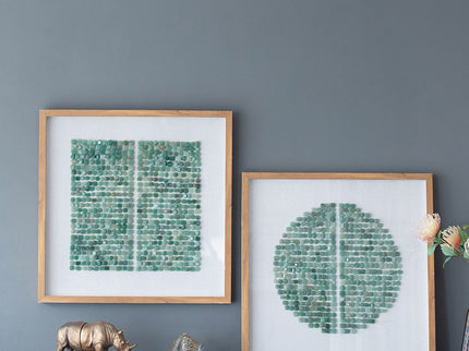 Elos Stone Shadow Boxes Wall Art (Set of 2) - Multicolor