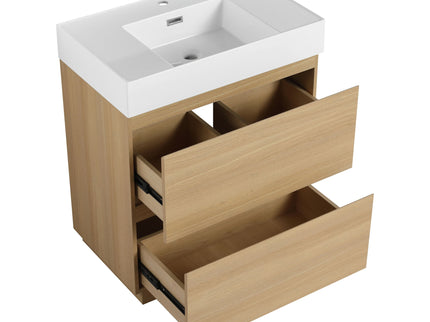 Modern Freestanding Bathroom Vanities With Single Sink Combo