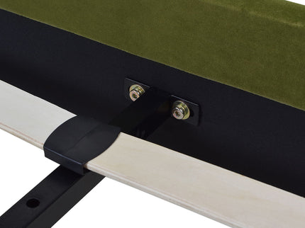Aspen - Vertical Tufted Modern Headboard Platform Bed Set