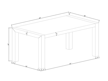 Dahiris - Dining Table - Black