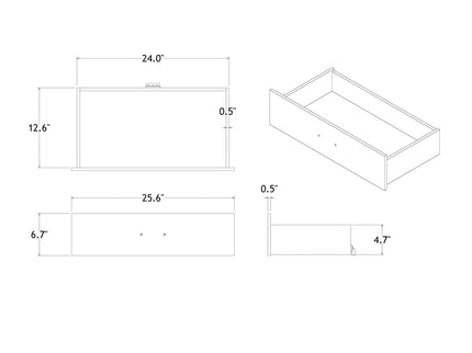 Charlston - Dresser With LED