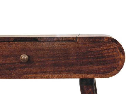 Mini Dressing Table With Foldable Mirror