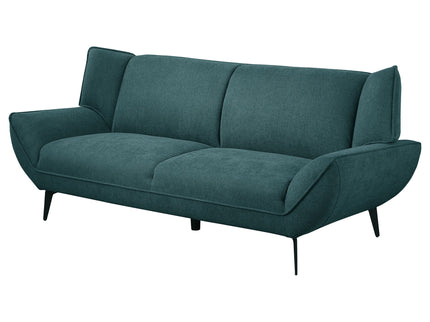 Logan - Flared Arm Sofa Sofa - Teal Blue