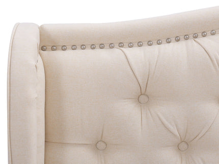 Marcella - Upholstered Shelter Headboard Bed Set