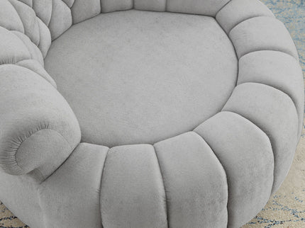 Round Swivel Accent Chair With Rotation