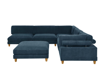 Modern Modular Sectional With Adjustable Back Support