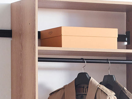 Devi - Wall Mounted Wood Closet System