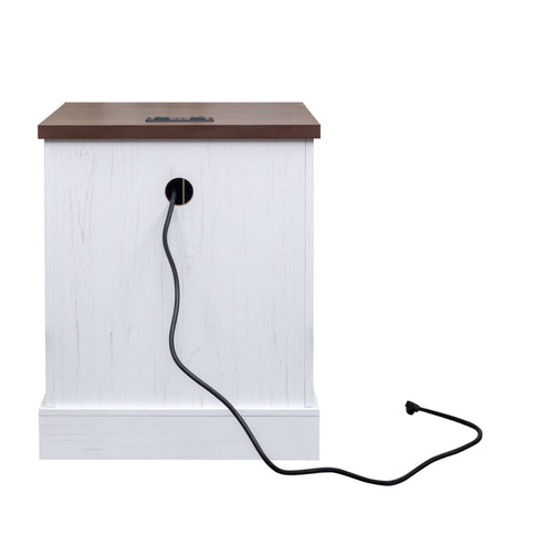 Nightstand With Adjustable Shelf