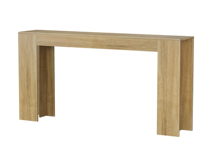 Farmhouse Style Extra Long Walnut Console Table