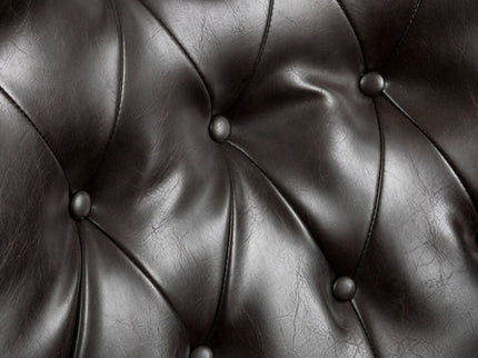 Contemporary Style Push Back Recliner With Button Tufted Stitching And Nailhead Trim