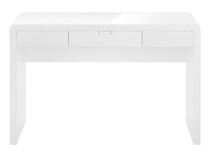 Computer Desk For Home Office, Storage Drawers, Contemporary & Modern - White