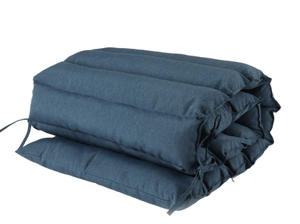 2 Piece Outdoor Chaise Lounge Chair Cushion Set