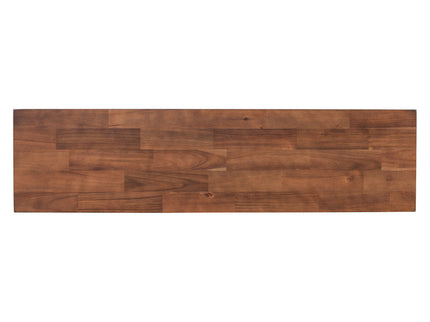 Console Table With Cross Leg Base And Reinforced Support Plate
