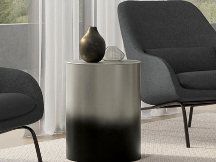 Curtis - Ombre Metal Cylinder Accent Table
