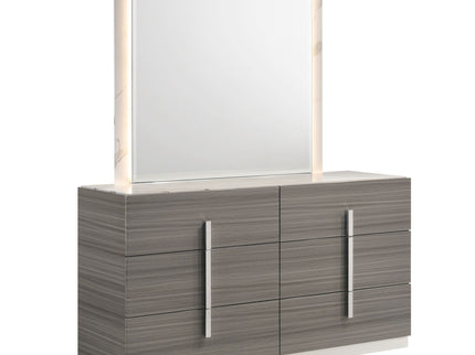 Altima - 6 Drawer Dresser (Mirror Not Included) - Gray