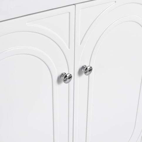 Modern Freestanding Bathroom Vanity With Soft Close Cabinet Doors