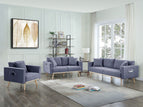 Dark Gray / 3 Pc. Sofa, Loveseat, Chair