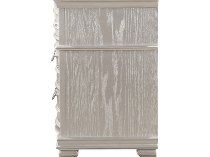 Evangeline - 3 Drawer Nightstand - Oak