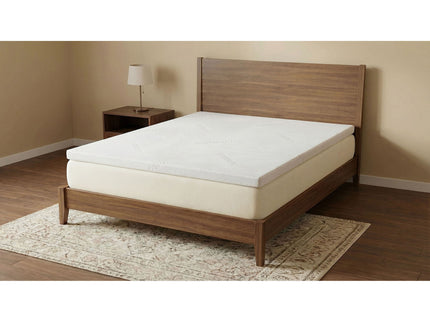 Klamath - 3" Memory Foam Mattress Topper With Breathable Cover And Dual-Layer Support
