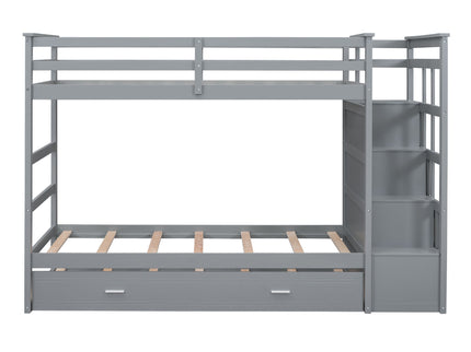 Bunk Bed With Trundle And Staircase