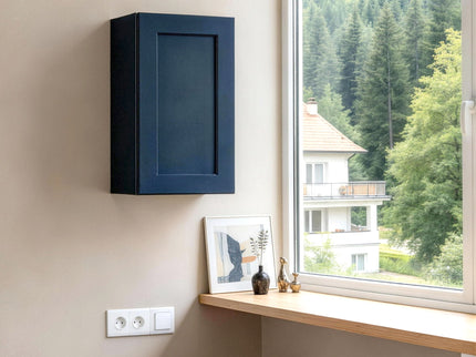Shaker Wall Cabinet With 2 Adjustable Shelves