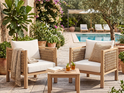 Modern Patio Chair With Armrests
