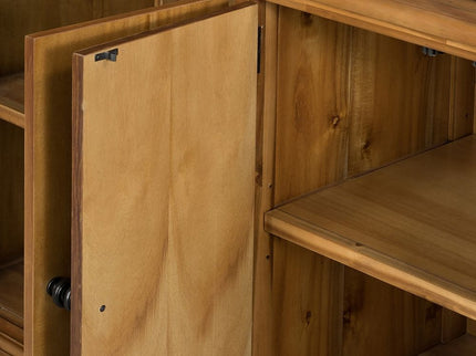 French Country Wood Cabinet