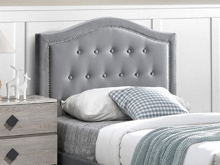 European Style Bed, Button Tufted Headboard