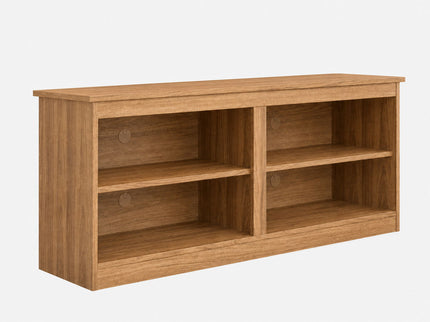 TV Stand For TVs Up To 50" With Open Shelves And Cable Management