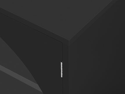 Modern Minimalist TV Stand, Entertainment Center Media Console Cabinet With Adjustable Shelves For Living Room