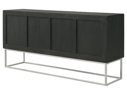 Washoe - 4 Door Accent Cabinet - Walnut
