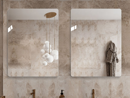 Modern Frameless Bathroom Vanity Mirror