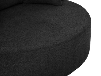 360° Swivel Chair Accent Barrel Chair With Removable Pillows