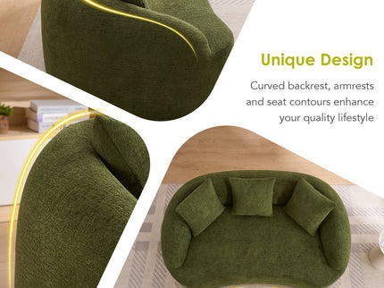 Loveseat Sofa, Compact Design For Small Spaces