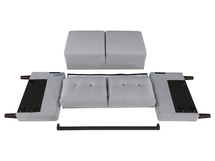 Harvey - Track Arm Tufted Sofa Set