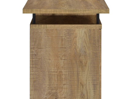 Swan - 2 Drawer Computer Desk - Mango Color