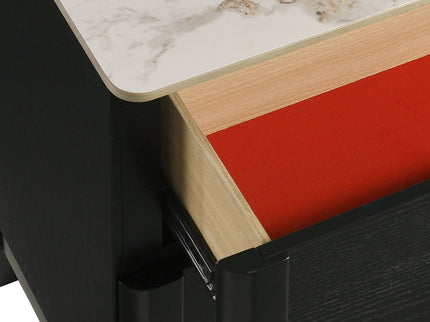 Opel - Nightstand - Black