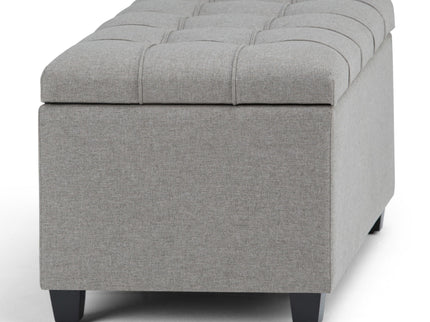 Sienna - Upholstered Storage Ottoman Bench