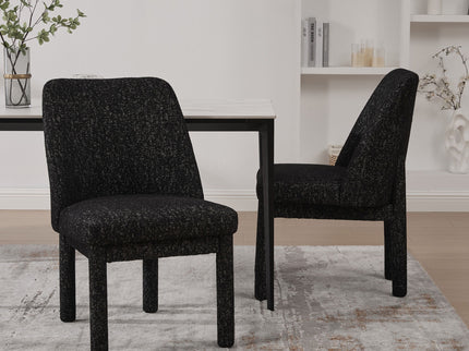 Wide Minimalist Dining Chair